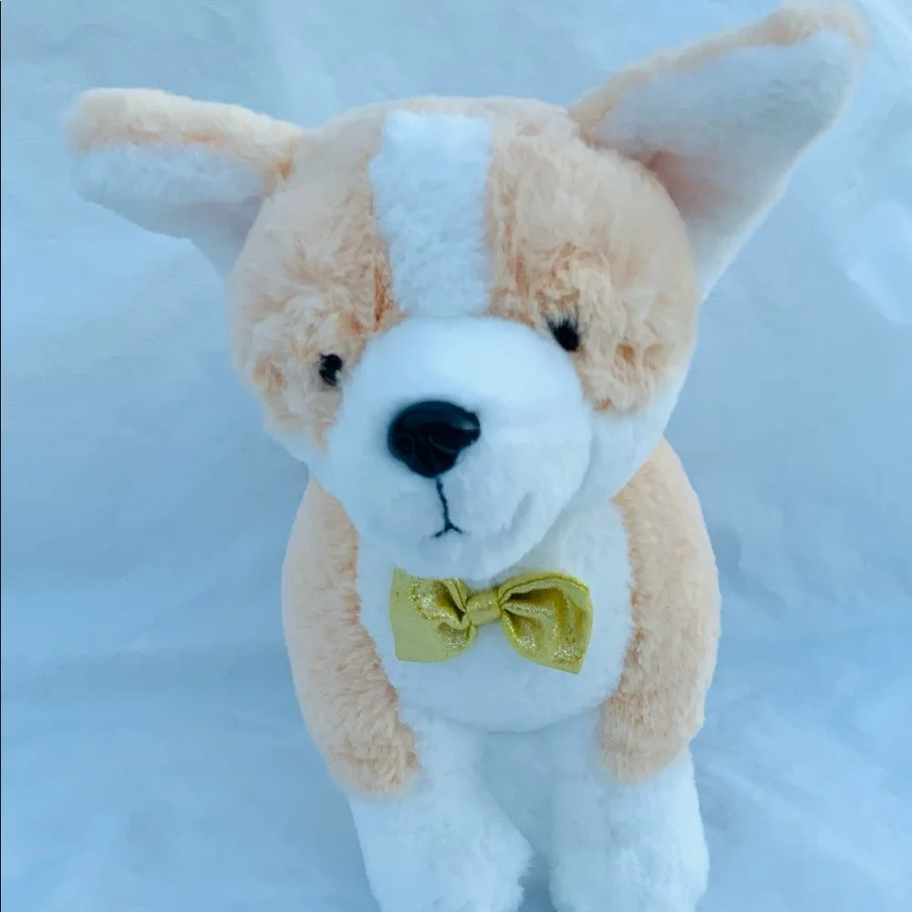 FAO Schwarz Corgi‎ dog plush stuffed animal gift for dog lover